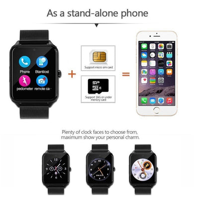 Z60 Bluetooth Smart Watch Fitness Tracker With Heart Rate Monitor