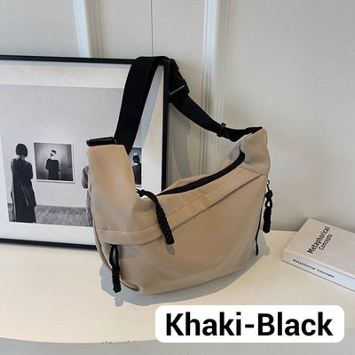 Unisex Large Capacity Crossbody Bag Spacious Durable Everyday Use