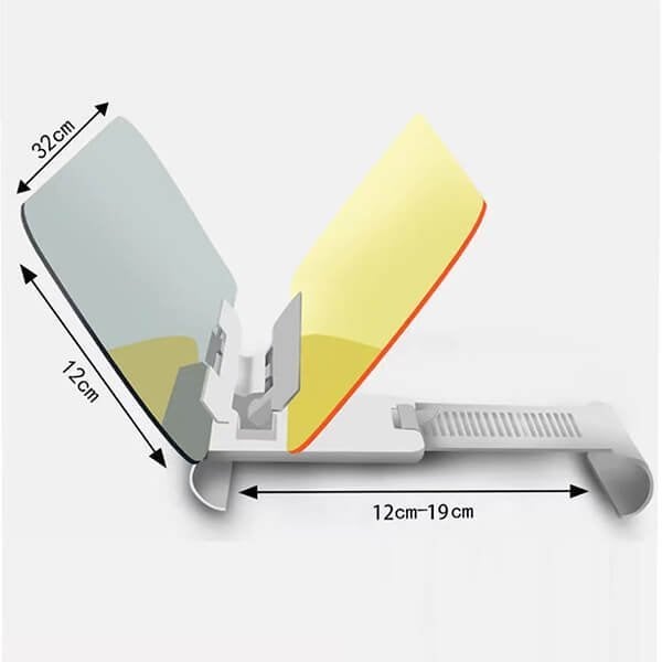 Anti-Glare Car Visor Extender For Day And Night Driving Safety