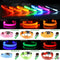 LED Dog Collar Adjustable Waterproof Blinking Safety Light For Pets