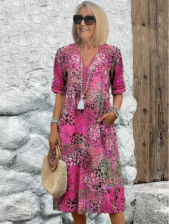 Vibrant Midi Dress Elegant Summer Style Perfect For Every Occasion