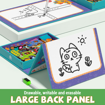 Children's Educational Magnetic Puzzles Learning Toy For Kids