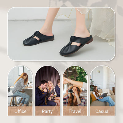Women's Knot Mules Soft Sole Comfortable Casual Slip-On Shoes