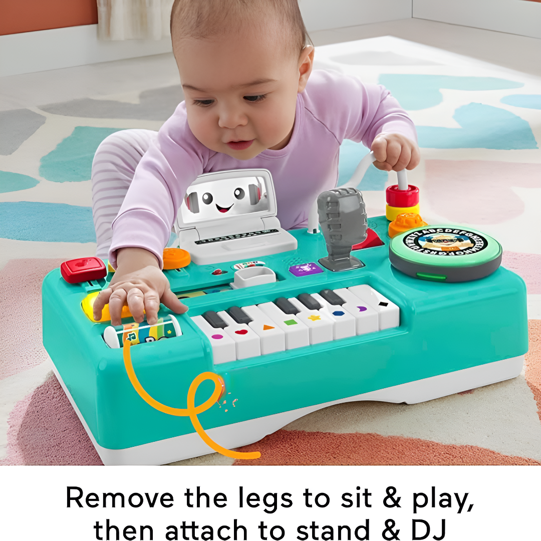 Toddler DJ Music Set Interactive Sound And Light Toy For Kids