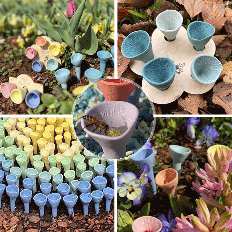 Handmade Ceramic Bee Drinking Cup Decorative Insect Mug