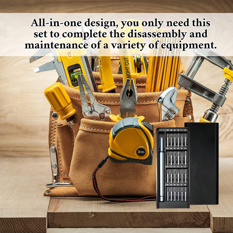 25 Piece Precision Screwdriver Set For Electronics Repair