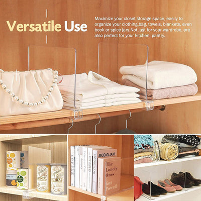 Transparent Wardrobe Panel Durable Clear Closet Door Insert