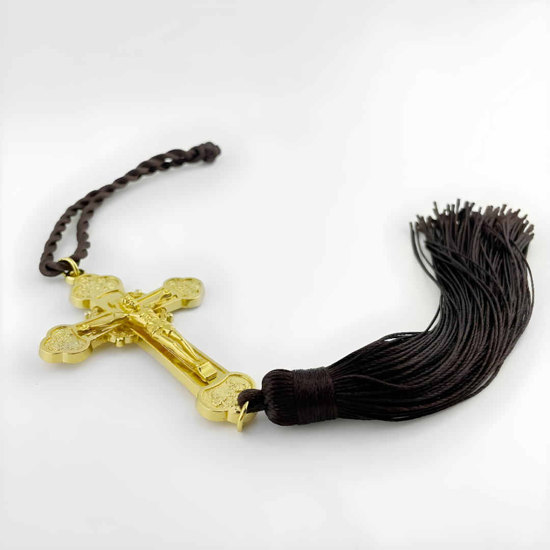 Hanging Christian Car Cross Rearview Mirror Ornament Decoration