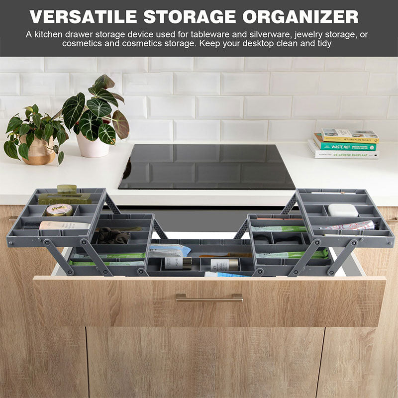 Folding Drawer Storage Box Organizer Space Saving Practical Design