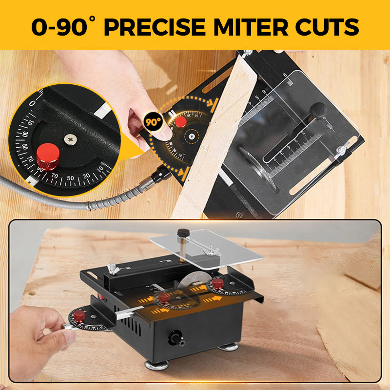 Multi-functional Mini Precision Table Saw For Accurate Cutting