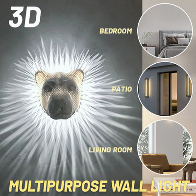 3d Special Effect Wall Lamp For Stunning Home Decoration
