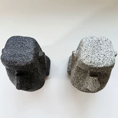 Moai Glasses Holder Resin Statue Easter Island Decor Desktop Accessory
