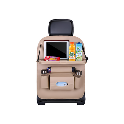 Car Backseat Organizer With Multiple Pockets For Travel Storage