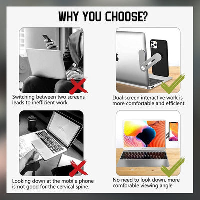 Mobile Phone Laptop Bracket For Computer And Mobile Screen Connection