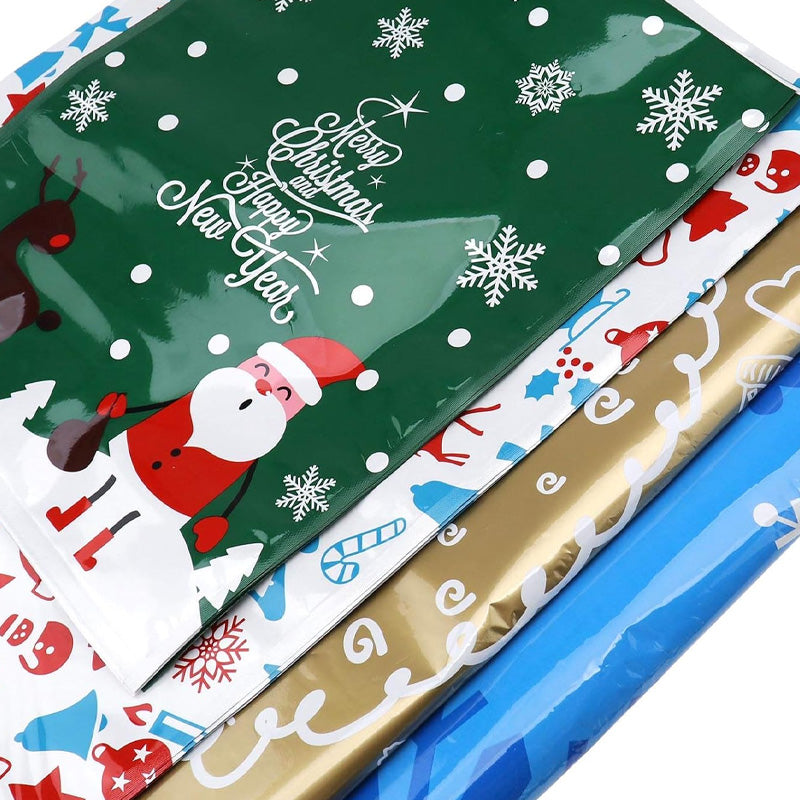 Christmas Drawstring Gift Bag Festive Holiday Present Pouch