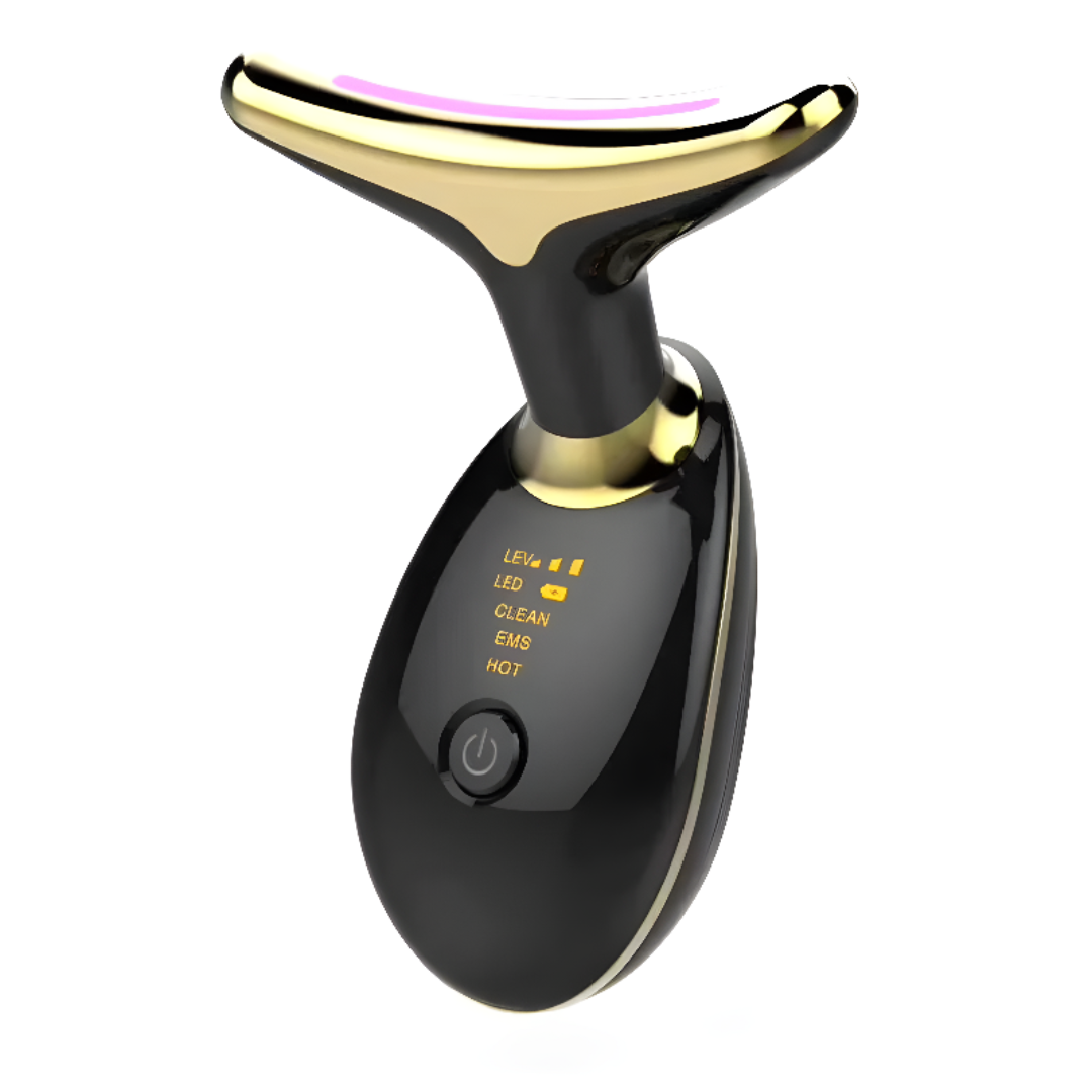 LED Neck And Face Massager For Wrinkle Removal And Skin Care