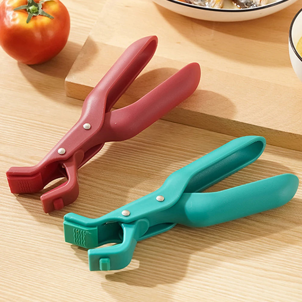 Hot Plate Gripper Clips Heat Resistant Tongs For Bowls Pans Air Fryers