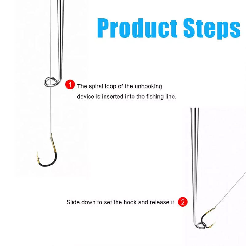 Fishing Hook Remover Tool Quick Release Easy Hook Removal Device