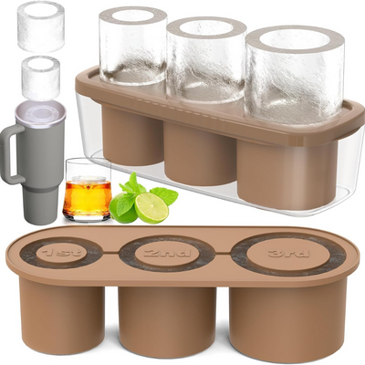Stanley Cup Cylindrical Ice Mold For Drinks And Cocktails