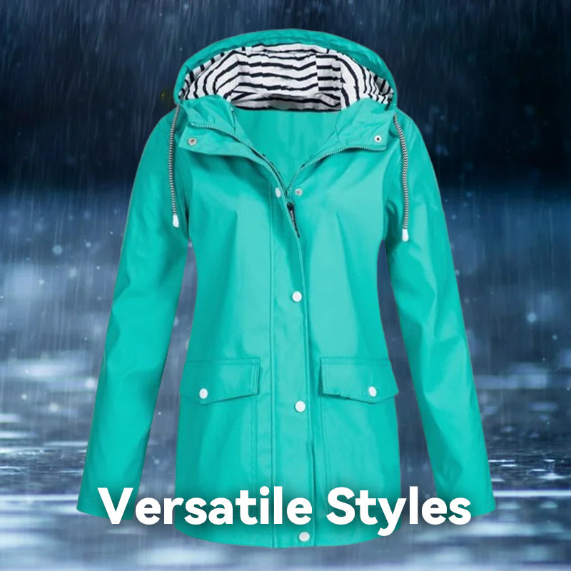 Waterproof And Windproof Jacket Lightweight Outdoor Raincoat For Men Women