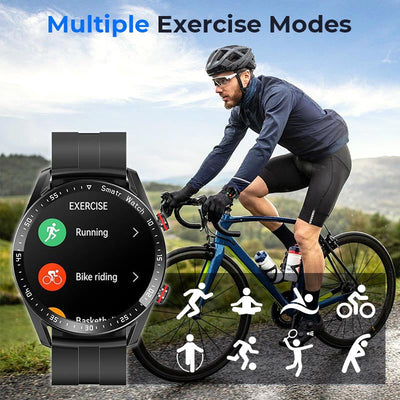 Multifunctional Smart Watch Health Monitor Compatible With IOS Android