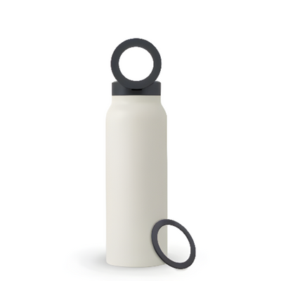 Water Bottle With Magnetic Phone Mount For Hands-Free Convenience