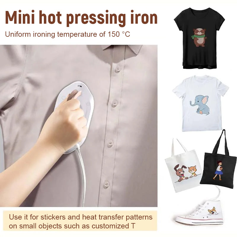Dual Voltage Travel Iron Compact Lightweight Portable For Trips