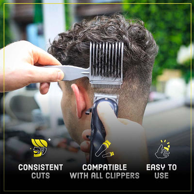 Men's Hair Clipper Comb For Precise Grooming And Styling