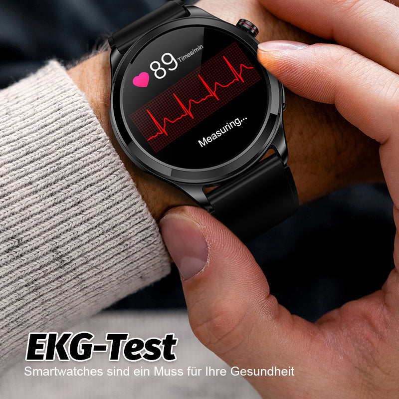 Heart Rate Blood Sugar Monitoring Watch With Bluetooth Call Function