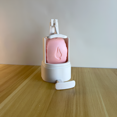 Wall-Mounted Soap Dispenser For Convenient Bar Soap Storage