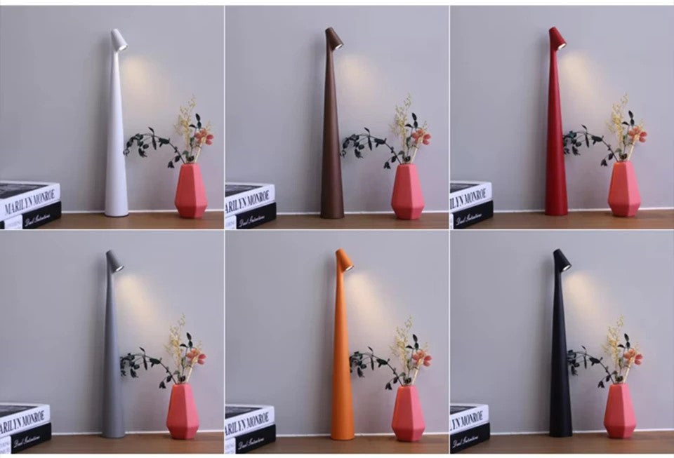 Wireless Rechargeable Table Lamp Vibia Africa Dimmable Ambient Light