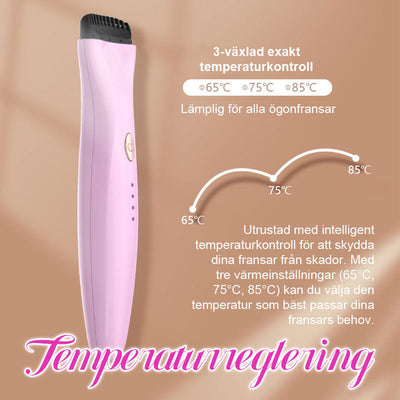 Electric Eyelash Curler Heated Beauty Tool For Long Lasting Curl