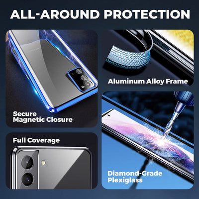 Magnetic Phone Case Full Coverage For Galaxy Series Protection