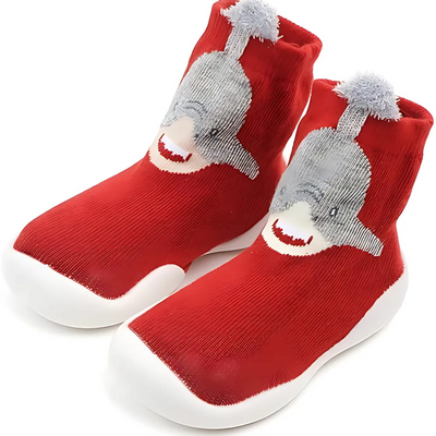 Non-Slip Toddler Sock Shoes With Cartoon Design For Kids