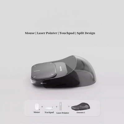 Wireless Mouse With Precision Laser Pointer For Smooth Control