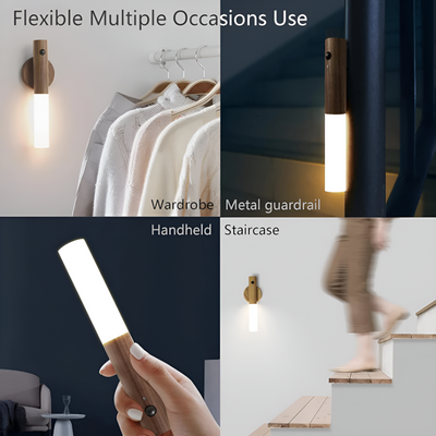 Magnetic Motion Sensor Night Light For Easy Hands-Free Lighting