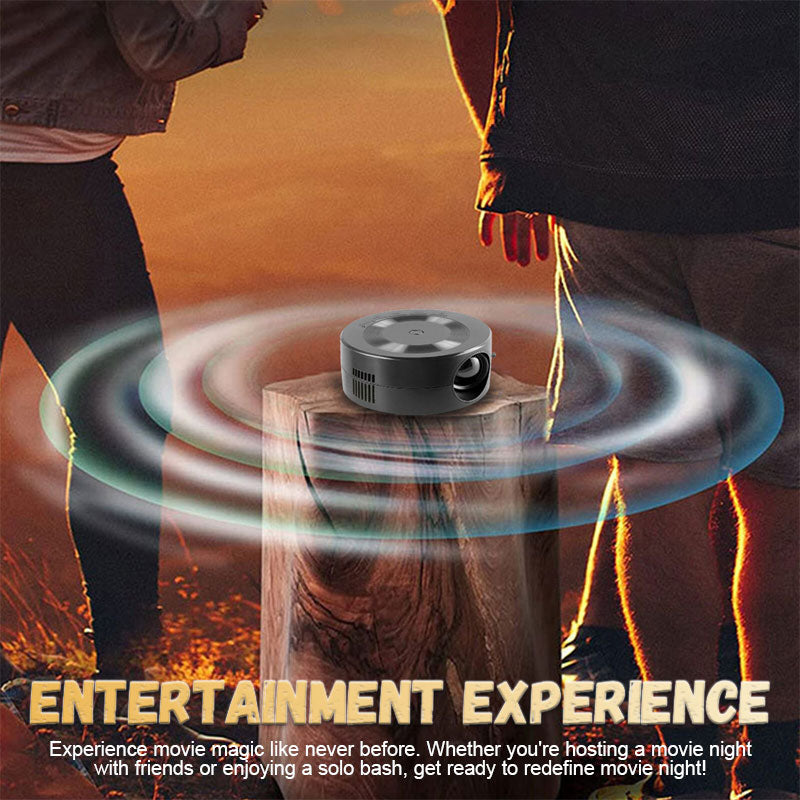 Mini LED Projector Portable Compact Home Theater Cinema Device