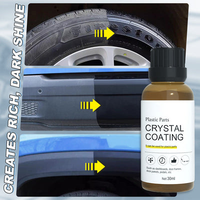 Car Plastic Restorer And Protective Coat Liquid For Auto Care