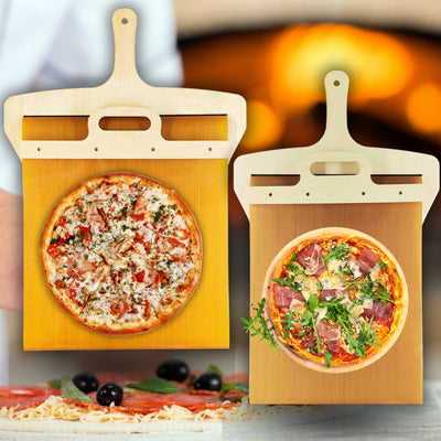 Sliding Pizza Peel For Easy And Precise Pizza Handling