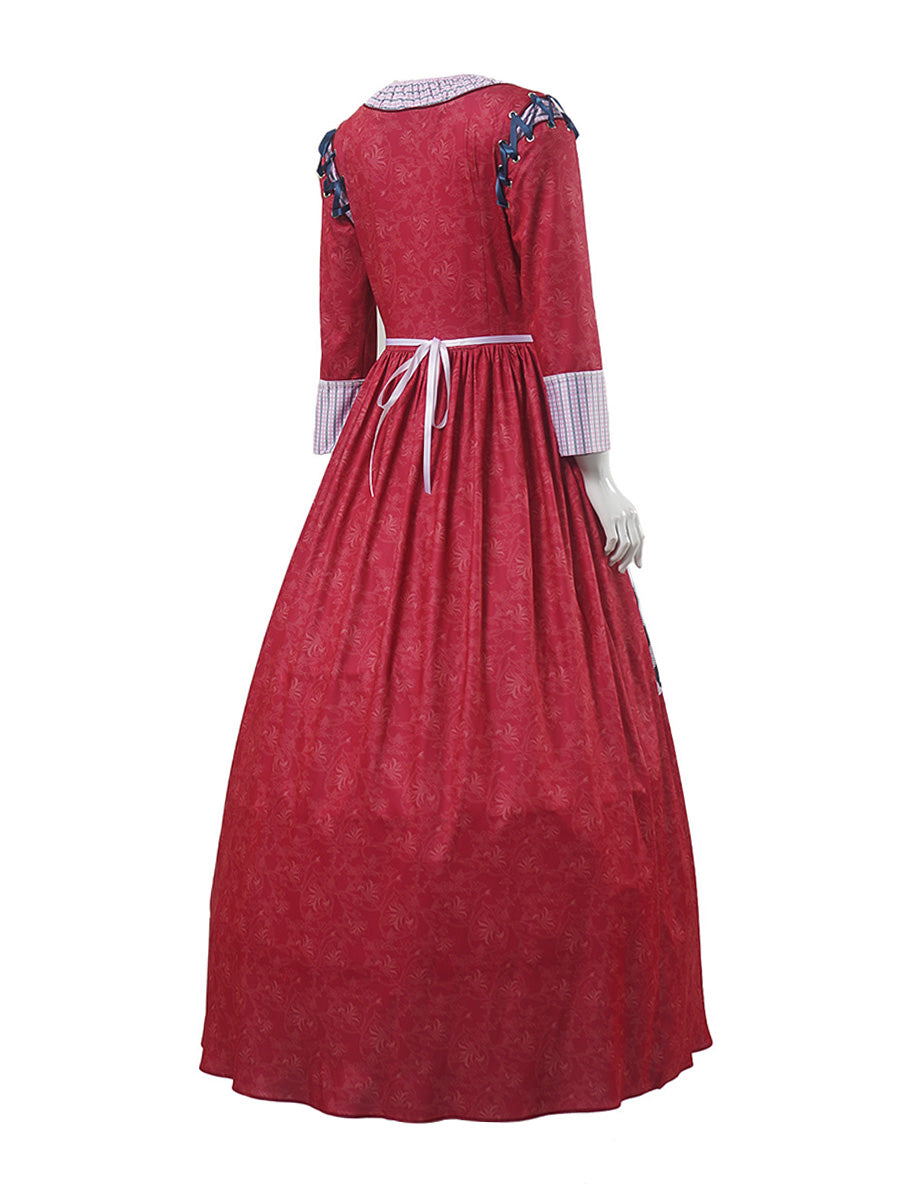 Princess Maid Dress For Adults Long Sleeve Maxi Dress With Apron