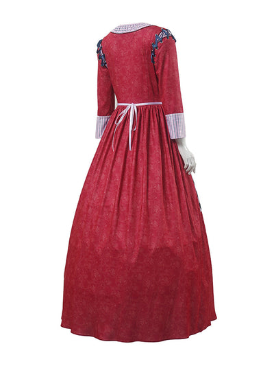 Princess Maid Dress For Adults Long Sleeve Maxi Dress With Apron