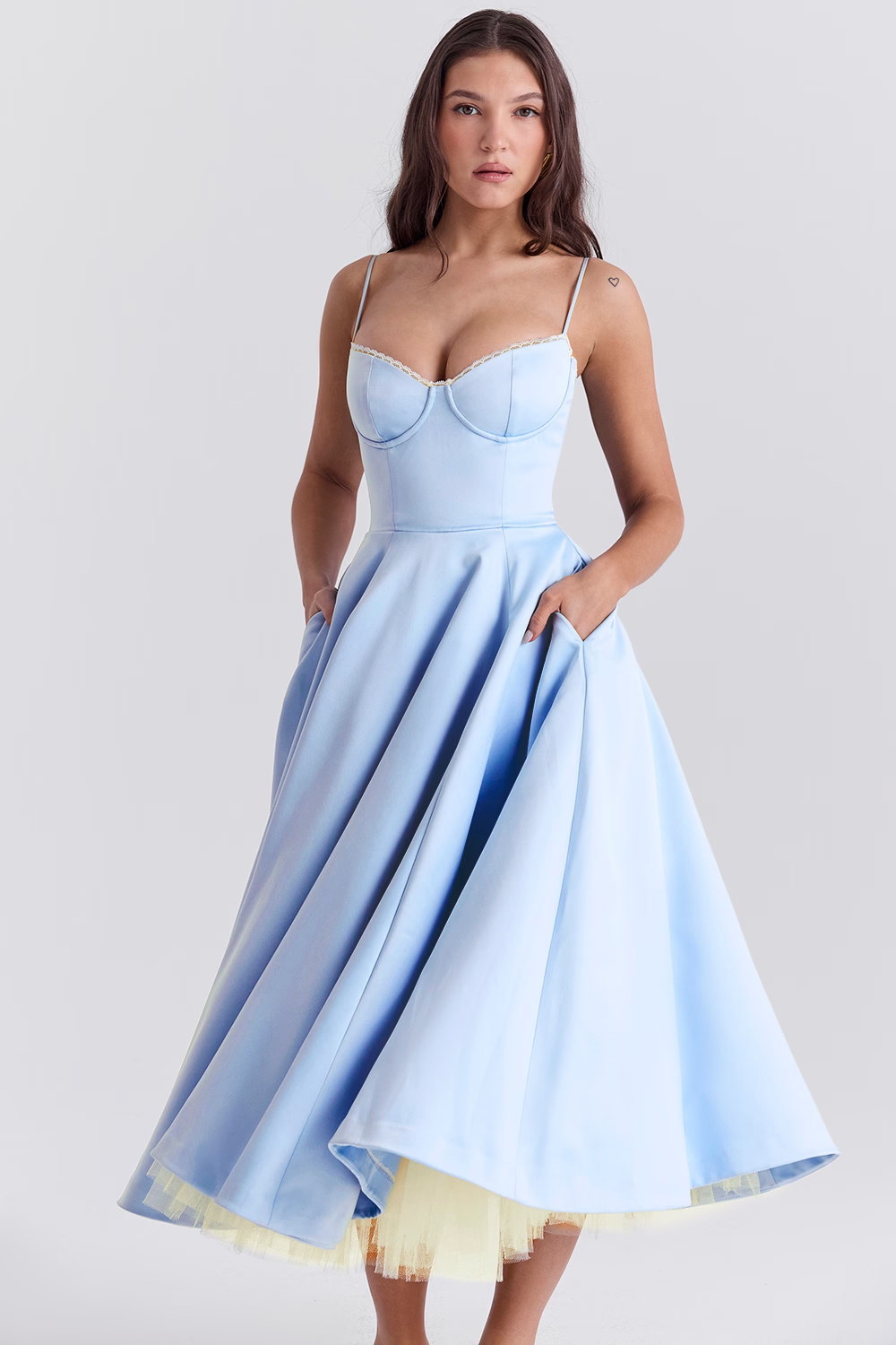 Sophie Luxury Long Dress Elegant Shaping Evening Gown