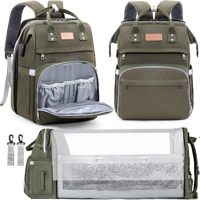 Portable Baby Crib Carry Bag Lightweight Travel Nursery Organizer