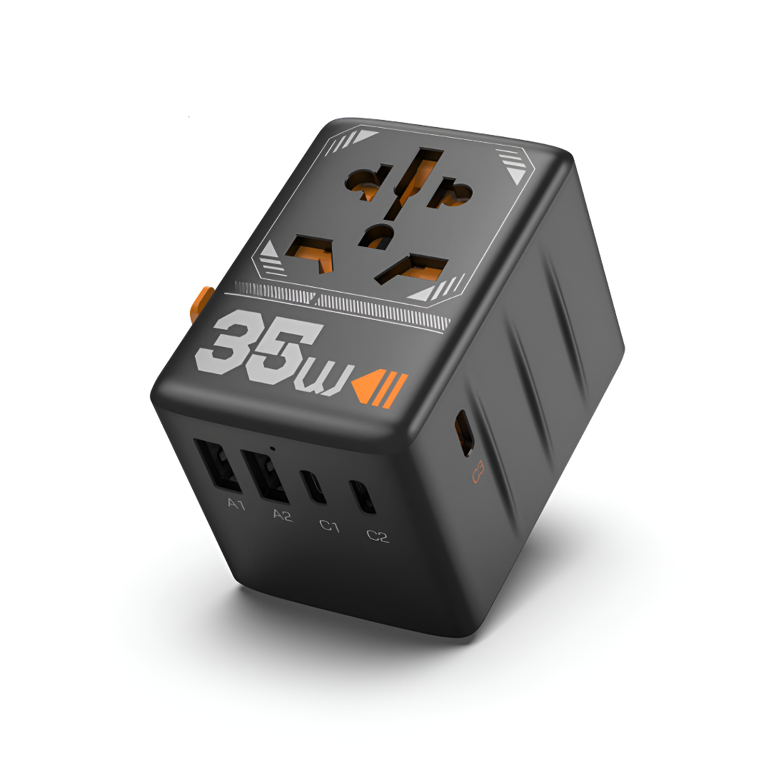 100W Universal Travel Charger Compact Power Adapter For Travelers