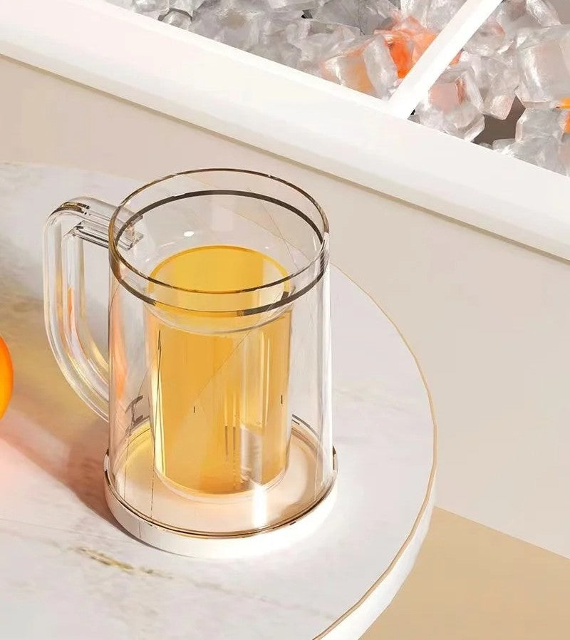 Double-Layer Freezing Cup For Instant Chill Beer And Cold Drinks