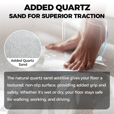 Epoxy Floor Coating With Glossy Marble Finish For Durable Protection