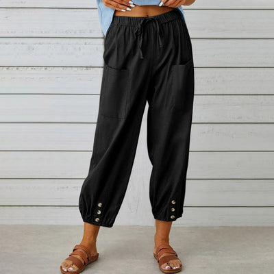 Women's Wide Leg Pants Loose Straight Comfortable Trousers