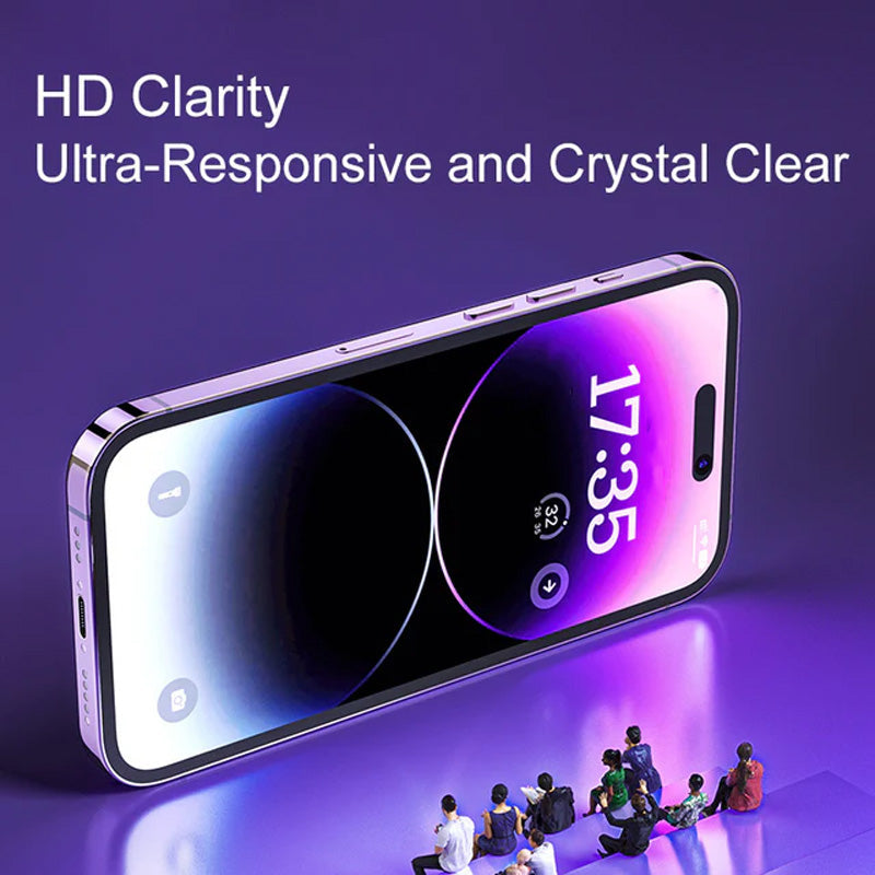 Silk Screen Tempered Screen Protector Dust-Free Clear Film