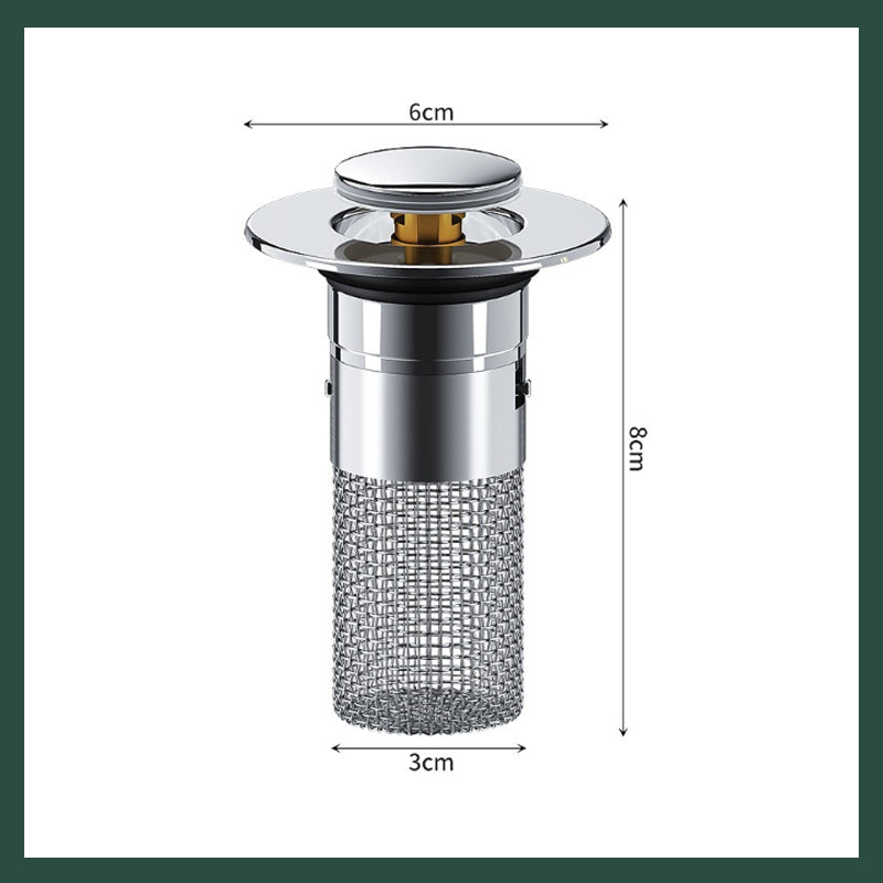 Stainless Steel Floor Drain Filter For Odor Control And Pest Prevention