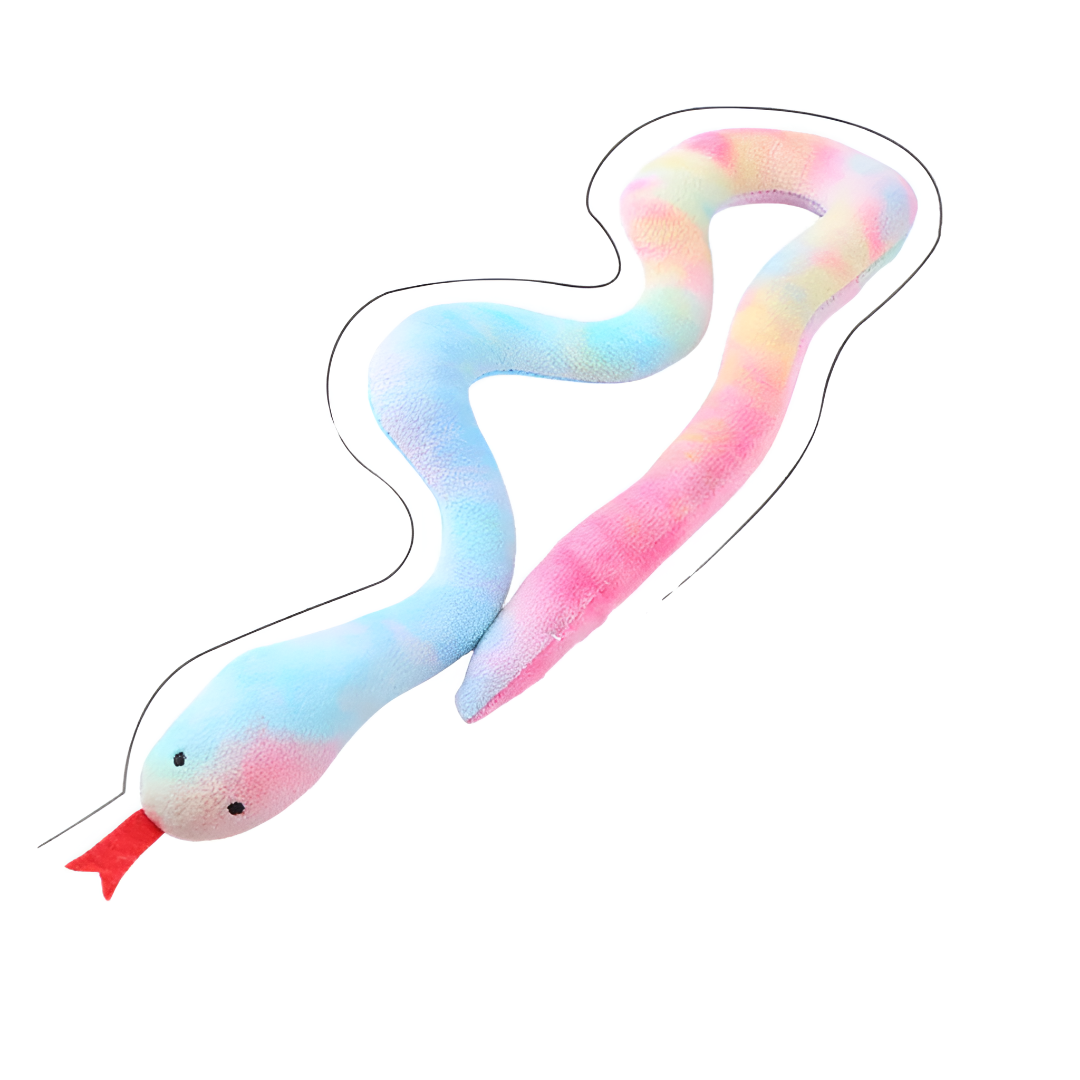 Catnip Snake Toy Interactive Plush Cat Plaything For Cats